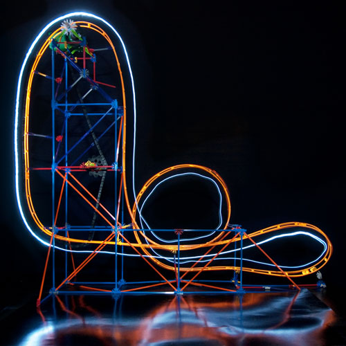KNex Roller Coaster Light Picture